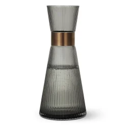 Rosendahl Grand Cru Nouveau water carafe 1 L, Smoke GreyBlackTransparent