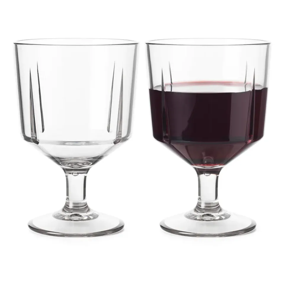 Plastic Glasses|Drinking Glasses & Tumblers^Rosendahl Grand Cru outdoor glass 26 cl 2-pack, Clear Transparent