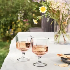 Plastic Glasses|Drinking Glasses & Tumblers^Rosendahl Grand Cru outdoor glass 26 cl 2-pack, Clear Transparent