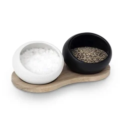 Salt & Pepper Shakers^Rosendahl Grand Cru salt- och pepper cellar, black-white BlackWhite
