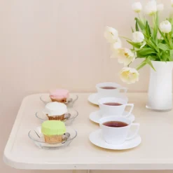New Rosendahl Grand Cru tea cup and saucer, White