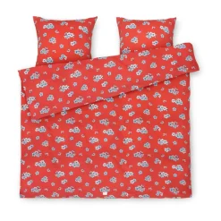 Clearance Juna Grand Pleasantly bedding set 220x220 cm, Chili Red