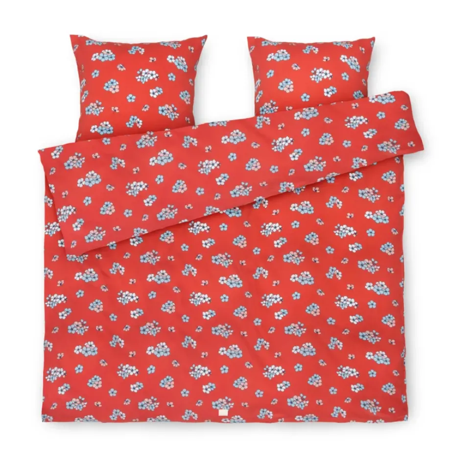 Clearance Juna Grand Pleasantly bedding set 220x220 cm, Chili Red