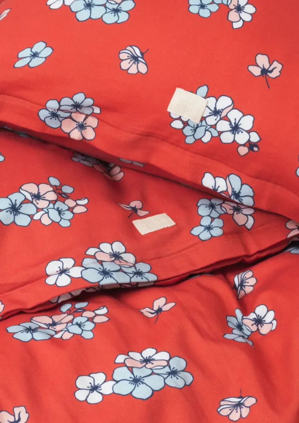 Clearance Juna Grand Pleasantly bedding set 220x220 cm, Chili Red