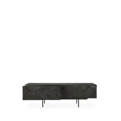 T.V & Media Units|T.V & Media Units^Ethnicraft Graphic media cabinet, 162 cm Black