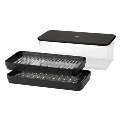 Hot RIG-TIG GRATE-IT grater with container, Black
