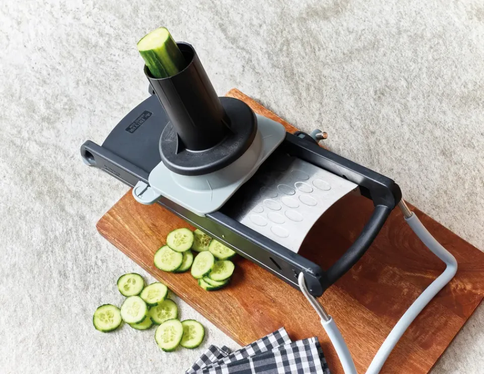 Clearance De Buyer Gravity slicing kit accessories mandoline, Black