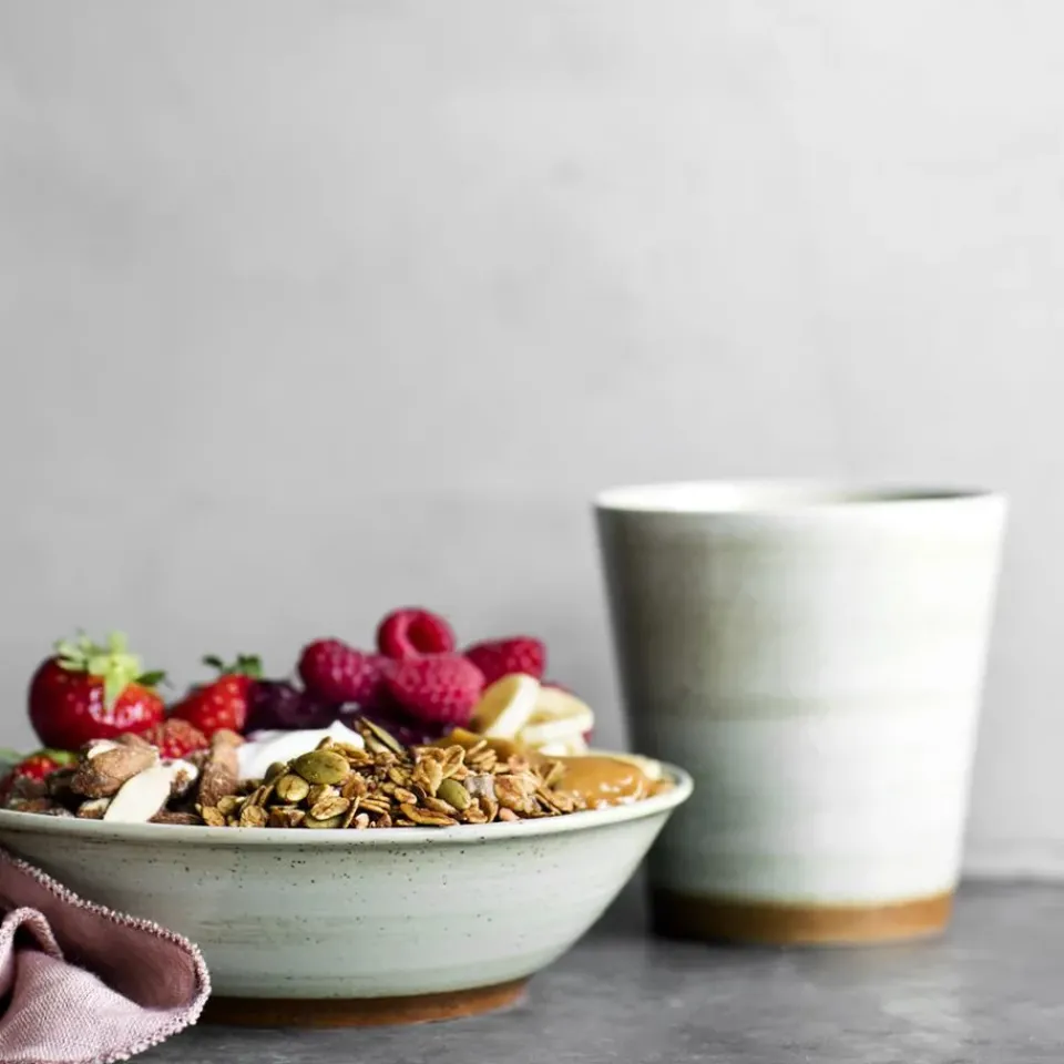 Deep Plates^Broste Copenhagen Grød deep plate, Ø 17 cm White