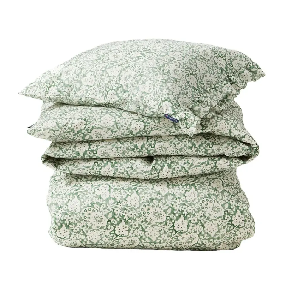 Bed Sets^Lexington Floral Printed Cotton Sateen bed set, 50x60 cm, 220x220 cm Green