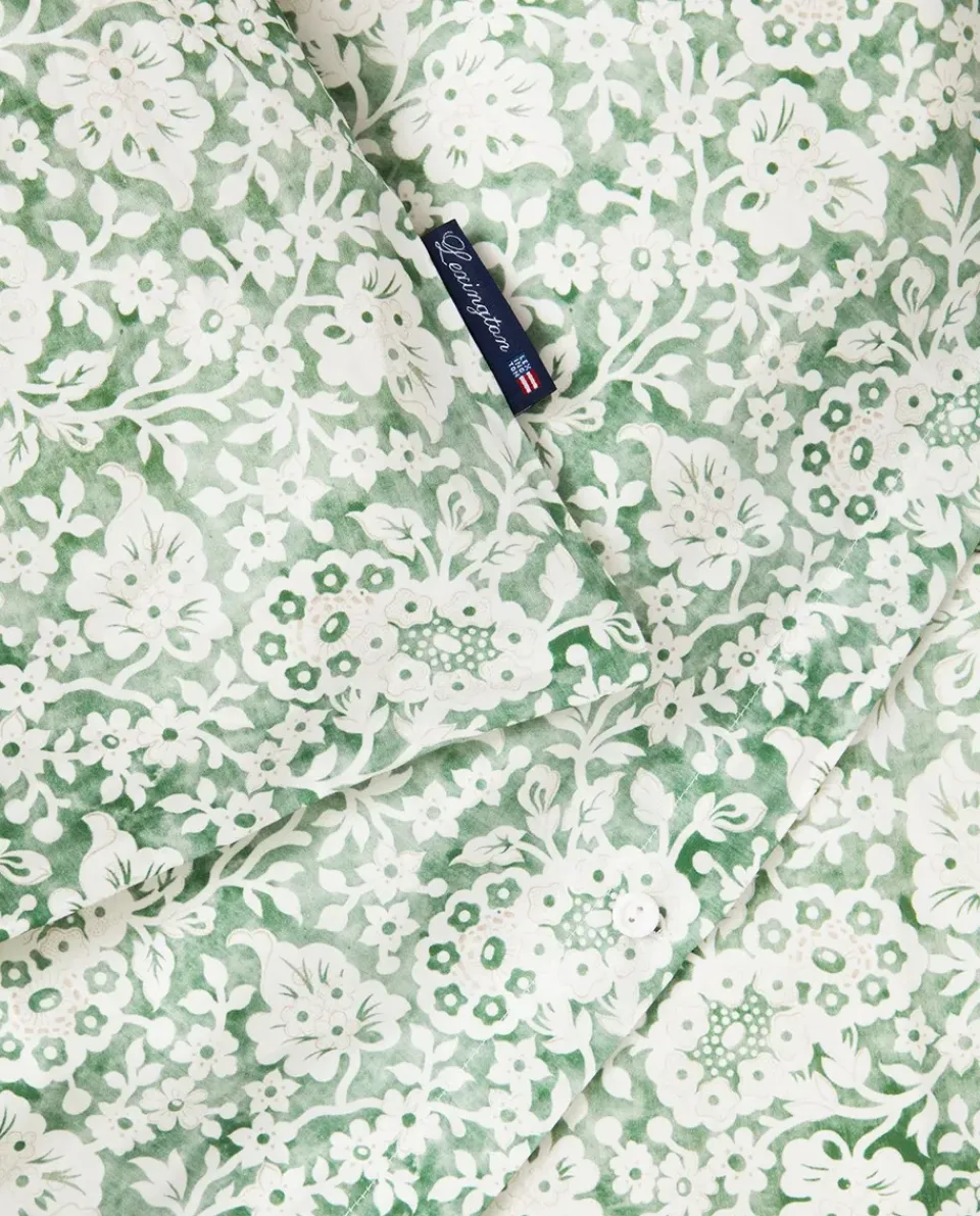 Bed Sets^Lexington Floral Printed Cotton Sateen bed set, 50x60 cm, 220x220 cm Green
