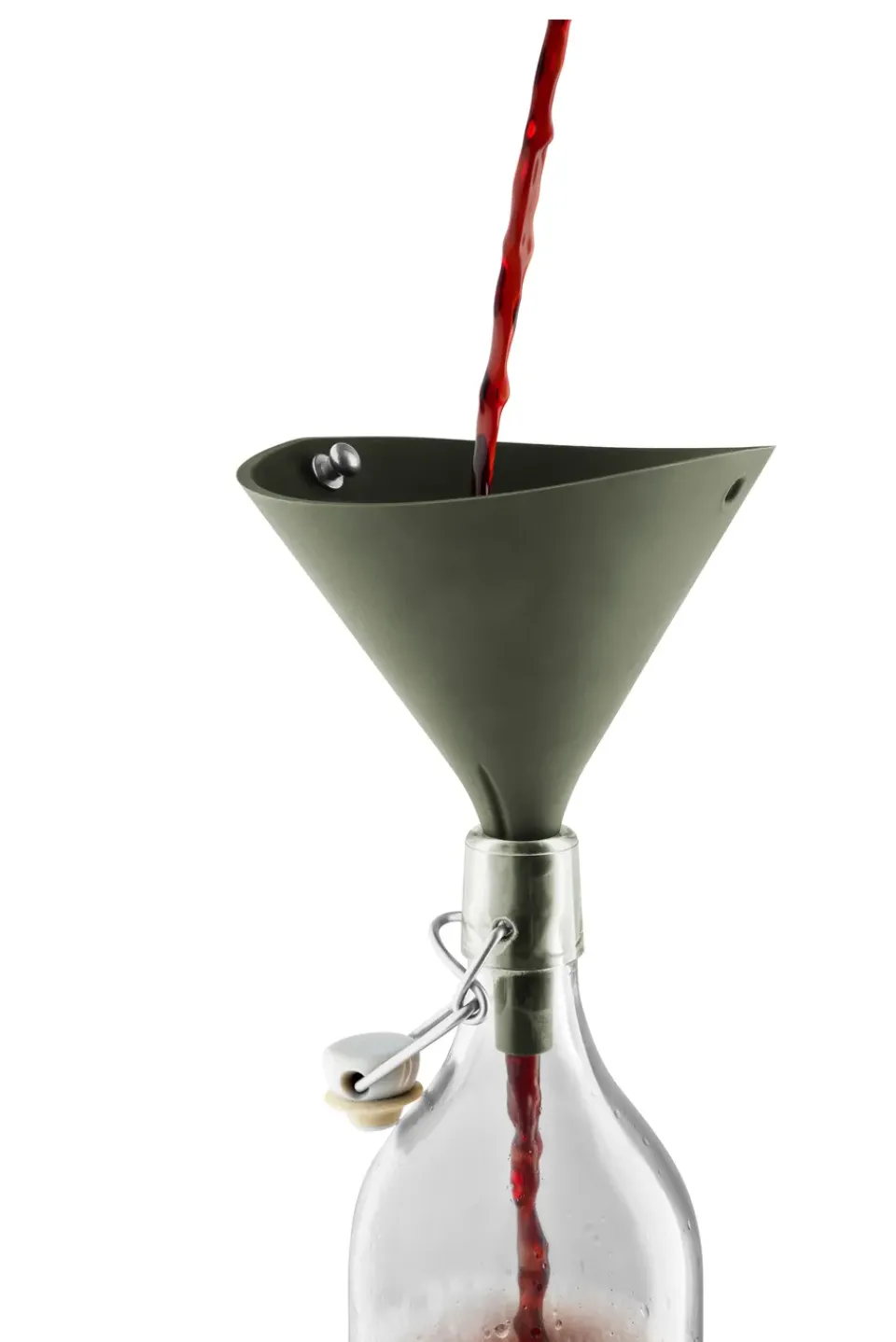 Colanders, Sieves & Funnels^Eva Solo Tool foldable funnel, Green