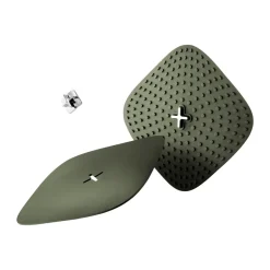 Oven Mitts, Gloves & Pot Holders^Eva Solo Tool pot holders with hook 18x18 cm 2-pack, Green