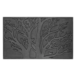 Online Dixie Grenverk door mat, 45x75 cm Black