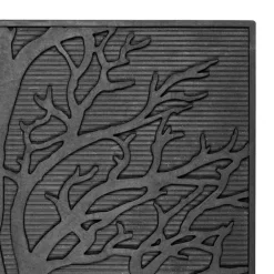 Online Dixie Grenverk door mat, 45x75 cm Black