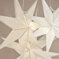 Hot Watt & Veke Greta Christmas star , 60 cm White