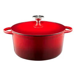 Cast Iron Casserole Pots^Dorre Gretl casserole dish emalj 4 L, Red