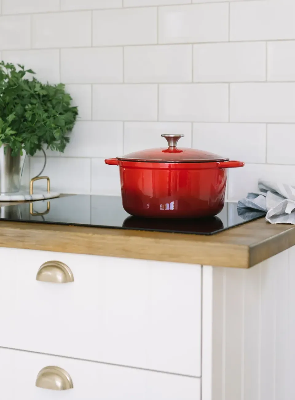 Cast Iron Casserole Pots^Dorre Gretl casserole dish emalj 4 L, Red