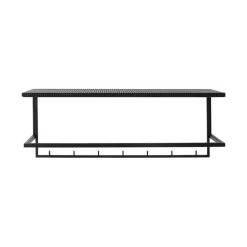 Hat Rack & Hat Shelves|Hat Rack & Hat Shelves^Kristina Dam Studio Grid hat shelf, Black