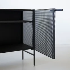 Dressers & Sideboards|Dressers & Sideboards^Kristina Dam Studio Grid side table, Black