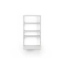 Desks^Massproductions Gridlock - M1-A4-0-D shelf with writing table, stained Ash White