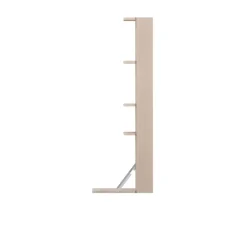 New Massproductions Gridlock - M1-A4-0-D shelf with writing table, Natural Ash Beige