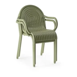 Best Tom Dixon Groove armchair, Moss Green