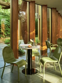 Seating|Balcony Furniture^Tom Dixon Groove chair, Moss Green