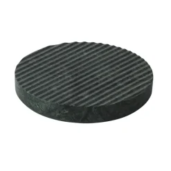 Trivets^Muuto Groove coaster marble, small Green