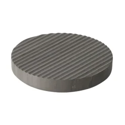 Trivets^Muuto Groove coaster marble, small Grey