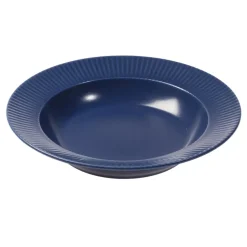 Deep Plates^Aida Groovy deep plate Ø 23 cm, Blue