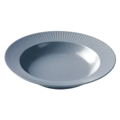Deep Plates^Aida Groovy deep plate Ø 23 cm, Grey