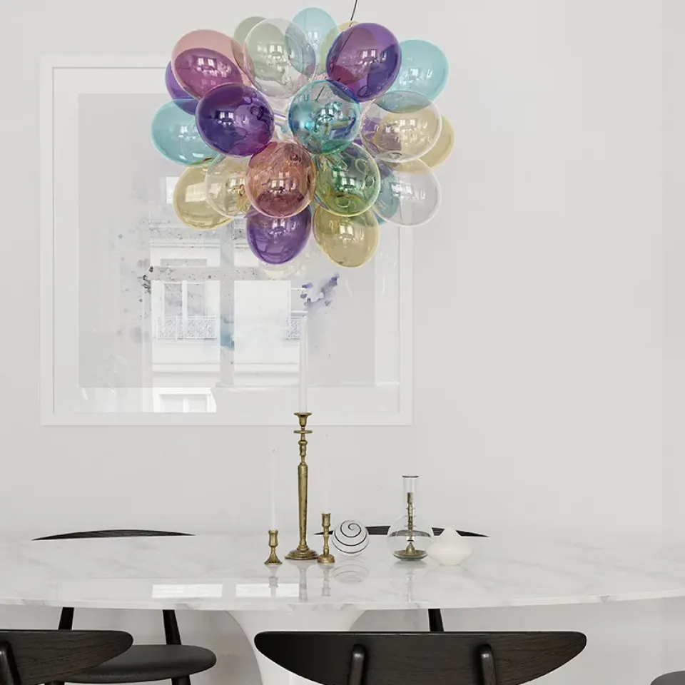 Pendant Lamps^By Rydéns Gross ceiling lamp large, Multi MultiTransparent