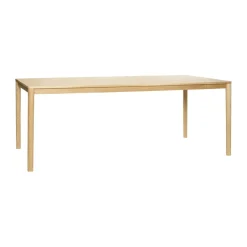 Hot Hübsch Ground dining table 200x100 cm, Oak Beige