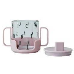 Children's Mugs|Plastic Cups^Design Letters Grow with your cup, Lavender PurplePink