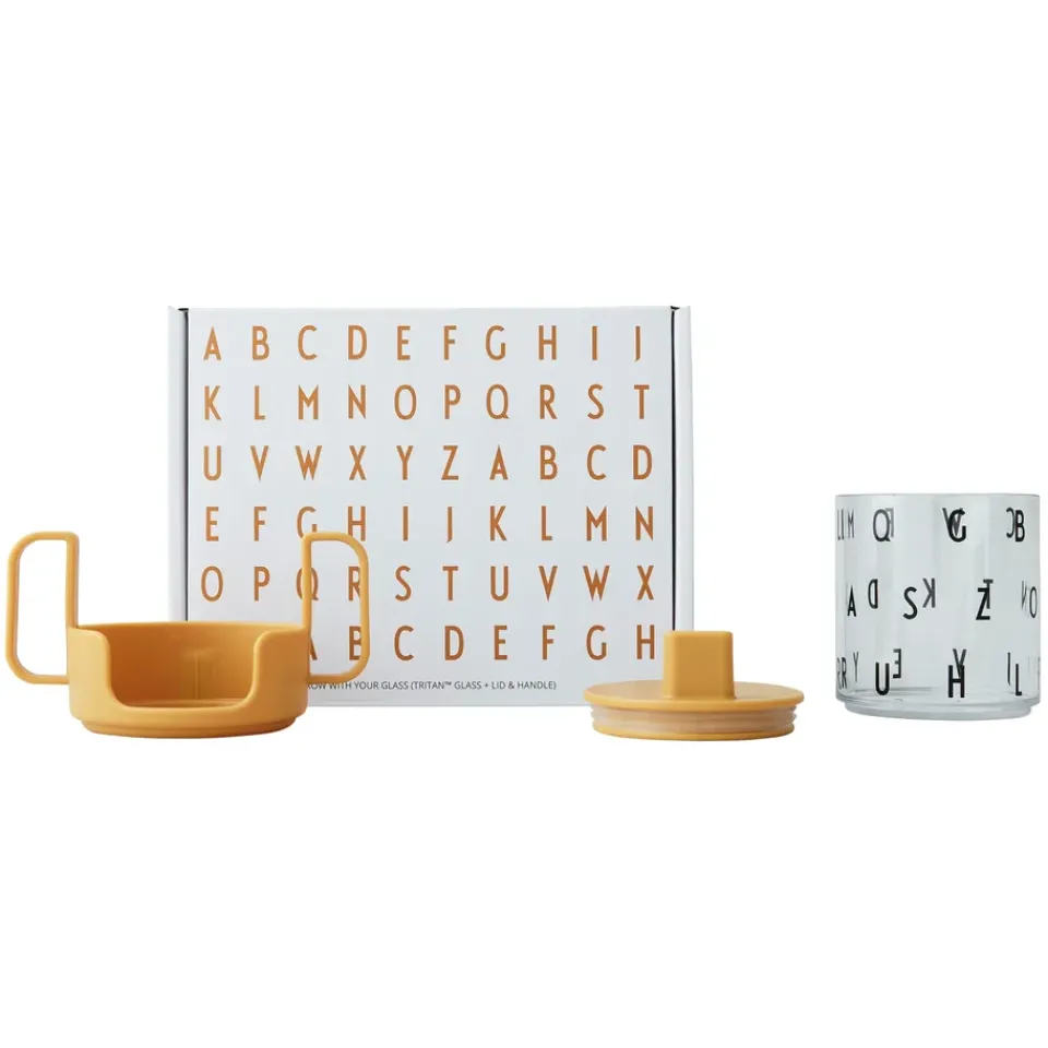 Best Design Letters Grow with your cup, Mustard Yellow