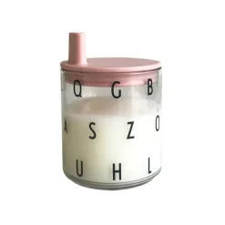 Best Design Letters Grow with your cup, nude Pink