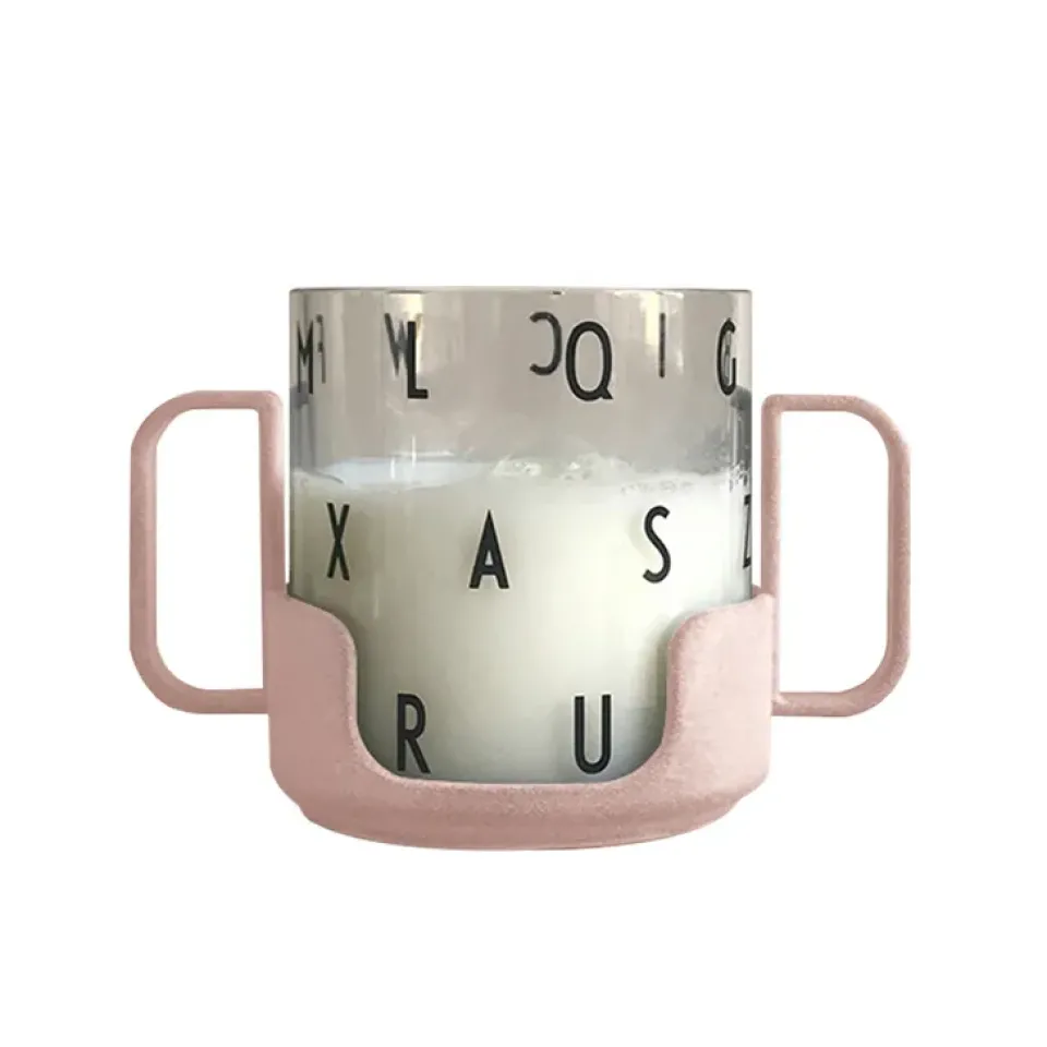 Best Design Letters Grow with your cup, nude Pink