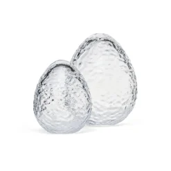Cooee Design Gry standing egg 16 cm, Clear Transparent
