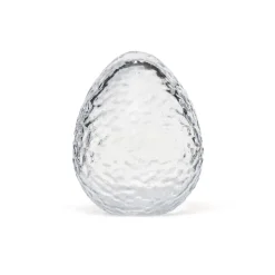 Easter Decorations^Cooee Design Gry standing egg 12 cm, Clear Transparent