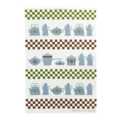 Hot Almedahls Grytskåpet kitchen towel 47x70 cm, Multi-blue-green BlueGreen