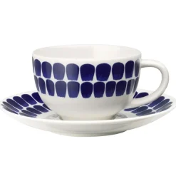 Arabia 24h Tuokio coffee plate Ø17 cm, Cobalt Blue