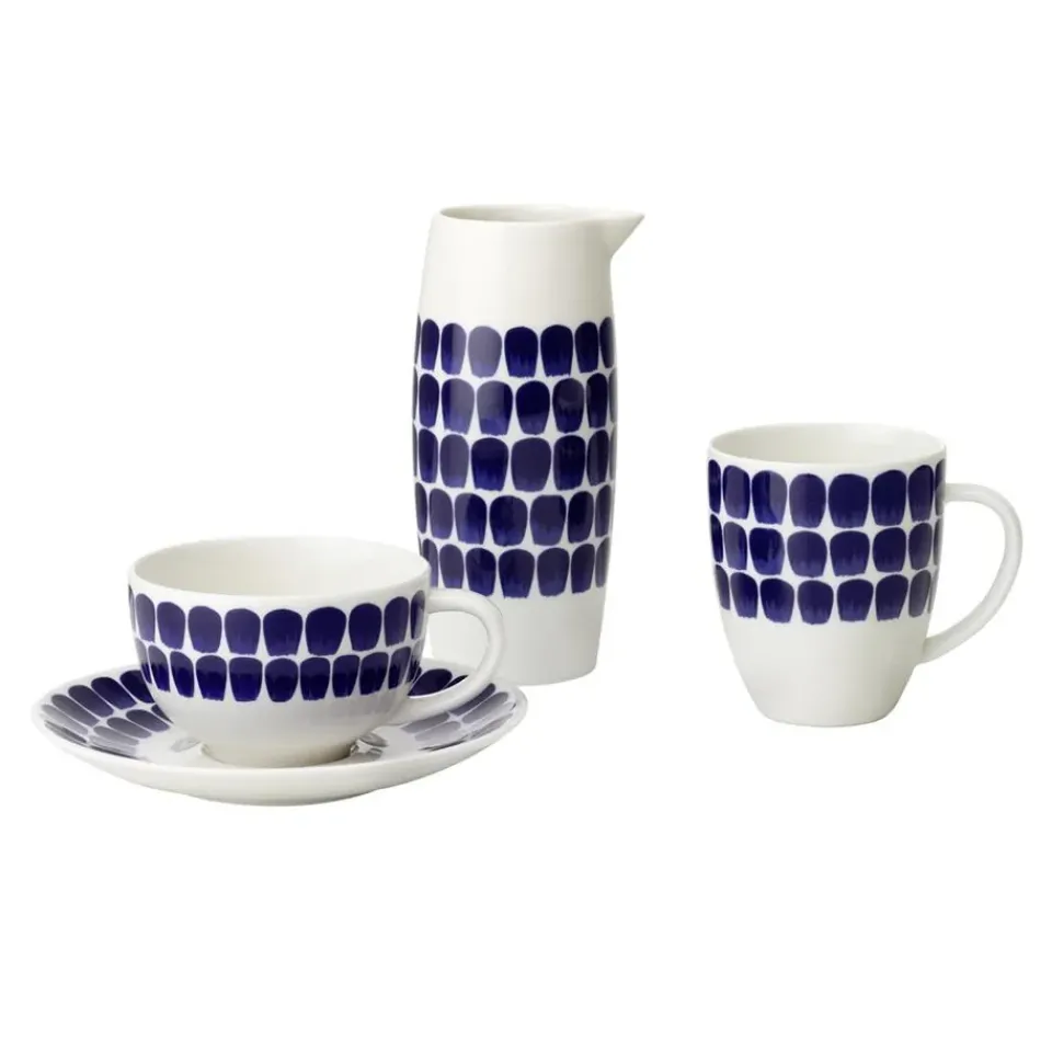 Arabia 24h Tuokio coffee plate Ø17 cm, Cobalt Blue
