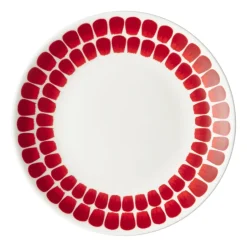 Arabia 24h Tuokio plate Ø20 cm, Red