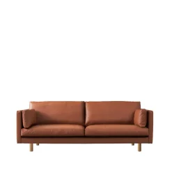 Sofas^1898 Haga 3-seater sofa, Sevilla Cognac 4003-light oak Brown