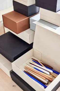 Boxes & Jars^OYOY Hako storage box A3, Clay melange Beige