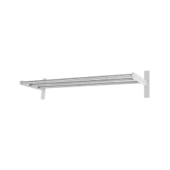 Hat Rack & Hat Shelves|Hat Rack & Hat Shelves^Scherlin Hall shelf 12 hall shelf, Steel/white, white-lacquered aluminium Grey