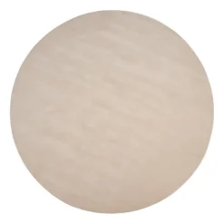 Round Rugs^Linie Design Halo Cloud wool carpet round, , Ø250 cm Beige