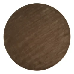 Linie Design Halo Cloud wool carpet round, Moss, Ø250 cm Green