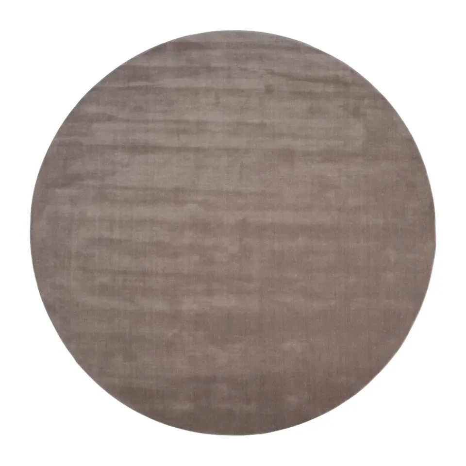 Best Linie Design Halo Cloud wool carpet round, Marble, Ø300 cm Grey