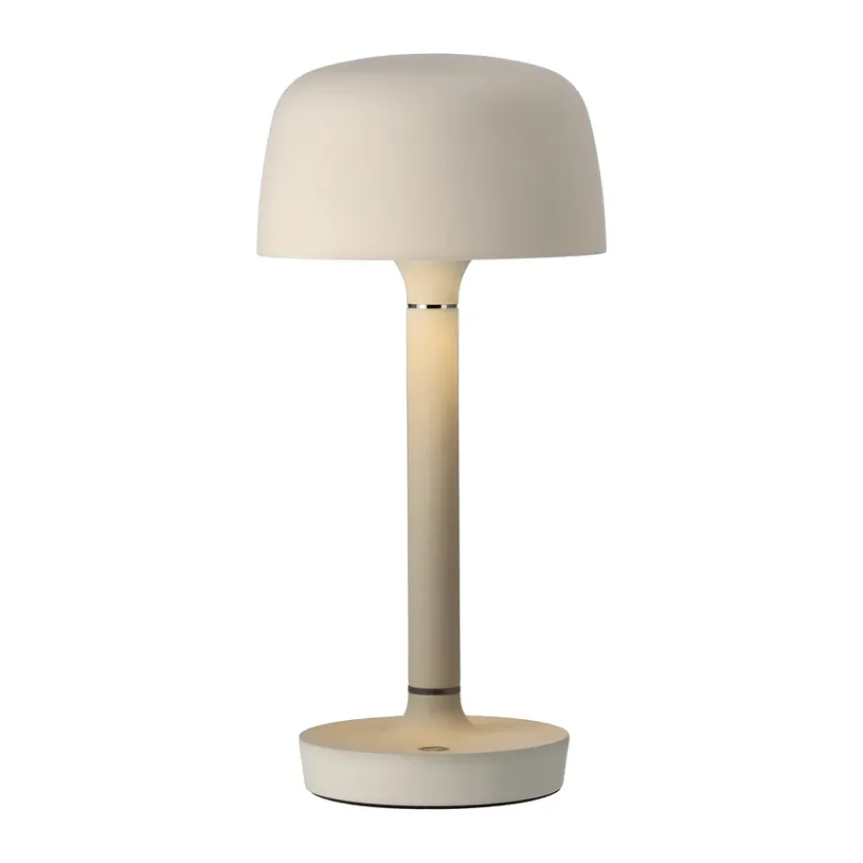 Scandi Living Halo portable table lamp 25,5 cm, Beige